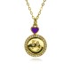 Smiling face style foreign trade micro-set smiling face pendant, collarbone chain, female drop, peach heart, smiling color pendant necklace Smiling face style foreign trade micro-set smiling face pendant, collarbone chain, female drop, peach heart, smiling color pendant necklace