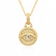 Amazon cross-border trendy jewelry: New Devil's Eye micro-set zircon pendant 18k Collarbone necklace in stock for consignment Amazon cross-border trendy jewelry: New Devil's Eye micro-set zircon pendant 18k Collarbone necklace in stock for consignment
