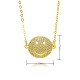 Clearance sale of European and American diamond-encrusted smiling face pendant necklaces, women's Instagram hip-hop simple sweater chains, cross-border autumn and winter new styles Clearance sale of European and American diamond-encrusted smiling face pendant necklaces, women's Instagram hip-hop simple sweater chains, cross-border autumn and winter new styles