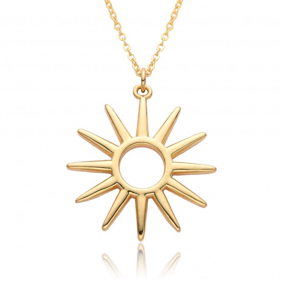 A variety of golden copper pendants studded with diamonds, zircon starfish, sunflower, O-shaped necklaces, women's accessories, and cute girl pendants A variety of golden copper pendants studded with diamonds, zircon starfish, sunflower, O-shaped necklaces, women's accessories, and cute girl pendants