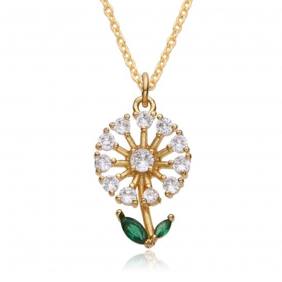 New European and American products in the ins style, popular on Amazon, fashionable and individual Rose women's 18k pendant necklace hair styling New European and American products in the ins style, popular on Amazon, fashionable and individual Rose women's 18k pendant necklace hair styling