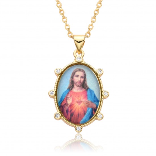 Cross-border new accessories, European and American retro portrait pendants, women's jewelry, necklaces, pendants, epoxy resin necklaces Cross-border new accessories, European and American retro portrait pendants, women's jewelry, necklaces, pendants, epoxy resin necklaces