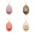 A niche and versatile striped oval necklace with slightly inlaid copper and gold plating in the European and American ins style is selling well across borders. A cold style collarbone chain