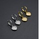 Cross-border European and American trade diamond-encrusted zircon CZ heart-shaped peach earrings, women's earrings, elegant and refined women's earrings in stock wholesale Cross-border European and American trade diamond-encrusted zircon CZ heart-shaped peach earrings, women's earrings, elegant and refined women's earrings in stock wholesale