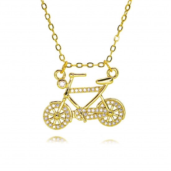Sporty bicycle, badminton and baseball necklaces for girls, a high-end 2024 new collarbone chain and strong chain gift Sporty bicycle, badminton and baseball necklaces for girls, a high-end 2024 new collarbone chain and strong chain gift