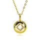 Round zircon necklace, a light luxury and niche design for girls, exudes a sense of sophistication. New 2024 collarbone chain, a strong chain, is a summer gift Round zircon necklace, a light luxury and niche design for girls, exudes a sense of sophistication. New 2024 collarbone chain, a strong chain, is a summer gift