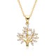 Retro Life Tree pendant necklace, a new cross-border accessory for European and American women's individuality and peace Tree necklaces Retro Life Tree pendant necklace, a new cross-border accessory for European and American women's individuality and peace Tree necklaces