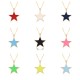 In 2023, Amazon is selling a new Instagram-style, fashionable, exquisite and colorful oil-dripping star collarbone chain necklace for women In 2023, Amazon is selling a new Instagram-style, fashionable, exquisite and colorful oil-dripping star collarbone chain necklace for women