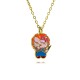 New cartoon Star Baby Stephen Spider-Man necklace, a cute cartoon oil-dripping necklace with anime accessories New cartoon Star Baby Stephen Spider-Man necklace, a cute cartoon oil-dripping necklace with anime accessories