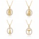 Youdaoplaceholder0 European and American cross-border creative personality accessories Virgin Mary Geometric Skeleton Pendant necklace necklaces Youdaoplaceholder0 European and American cross-border creative personality accessories Virgin Mary Geometric Skeleton Pendant necklace necklaces