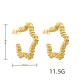 European and American style metal spiral five-pointed star earrings spring and summer new trendy, simple, individual and fashionable star-shaped ear rings and earrings European and American style metal spiral five-pointed star earrings spring and summer new trendy, simple, individual and fashionable star-shaped ear rings and earrings