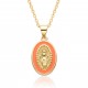 European and American cross-border religious oval oil drop pendant, women's jewelry, God Jesus, Virgin Mary necklace European and American cross-border religious oval oil drop pendant, women's jewelry, God Jesus, Virgin Mary necklace