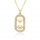 Wholesale of InS-style gold-plated light luxury necklaces for women with a niche design and a sense of high-end collarbone chains and heart-shaped pendants Wholesale of InS-style gold-plated light luxury necklaces for women with a niche design and a sense of high-end collarbone chains and heart-shaped pendants