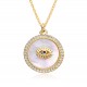A best-selling colorized zircon eye pendant with a slightly set demonic eye necklace for women on cross-border Amazon in Europe and America A best-selling colorized zircon eye pendant with a slightly set demonic eye necklace for women on cross-border Amazon in Europe and America