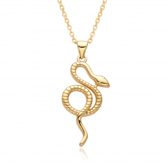 18k copper gold-plated cross-border trade popular accessory from Europe and America, snake-shaped element pendant, personalized, fashionable and retro snake pendant 18k copper gold-plated cross-border trade popular accessory from Europe and America, snake-shaped element pendant, personalized, fashionable and retro snake pendant