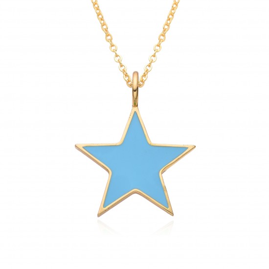 In 2023, Amazon is selling a new Instagram-style, fashionable, exquisite and colorful oil-dripping star collarbone chain necklace for women In 2023, Amazon is selling a new Instagram-style, fashionable, exquisite and colorful oil-dripping star collarbone chain necklace for women