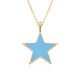 In 2023, Amazon is selling a new Instagram-style, fashionable, exquisite and colorful oil-dripping star collarbone chain necklace for women In 2023, Amazon is selling a new Instagram-style, fashionable, exquisite and colorful oil-dripping star collarbone chain necklace for women