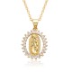 Youdaoplaceholder0 European and American cross-border creative personality accessories Virgin Mary Geometric Skeleton Pendant necklace necklaces Youdaoplaceholder0 European and American cross-border creative personality accessories Virgin Mary Geometric Skeleton Pendant necklace necklaces
