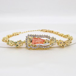 Factory direct supply of cross-border Virgin Mary series bracelets, Maria Maria pendant necklaces, retro and fashionable exclusive accessories