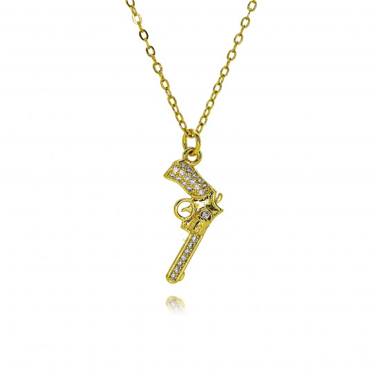 The cross-border best-selling Zircon Ocean Beach series fashionable party light luxury copper-plated 18K real gold niche design necklace The cross-border best-selling Zircon Ocean Beach series fashionable party light luxury copper-plated 18K real gold niche design necklace