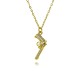 The cross-border best-selling Zircon Ocean Beach series fashionable party light luxury copper-plated 18K real gold niche design necklace The cross-border best-selling Zircon Ocean Beach series fashionable party light luxury copper-plated 18K real gold niche design necklace