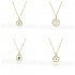 Fashionable white mother-of-pearl four-leaf clover flower cloud necklace for women in a cold style, ins natural shell pendant, collarbone chain necklace