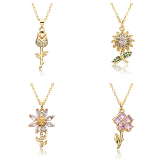 A retro, niche and high-end rose necklace for women, a light luxury collarbone chain and elegant accessories as a gift for your girlfriend A retro, niche and high-end rose necklace for women, a light luxury collarbone chain and elegant accessories as a gift for your girlfriend