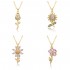 A retro, niche and high-end rose necklace for women, a light luxury collarbone chain and elegant accessories as a gift for your girlfriend
