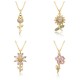 A retro, niche and high-end rose necklace for women, a light luxury collarbone chain and elegant accessories as a gift for your girlfriend A retro, niche and high-end rose necklace for women, a light luxury collarbone chain and elegant accessories as a gift for your girlfriend