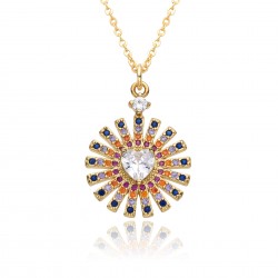 Wholesale of cross-border European and American new products: Life Tree necklace pendant for women, non-fading collarbone chain fashion accessories