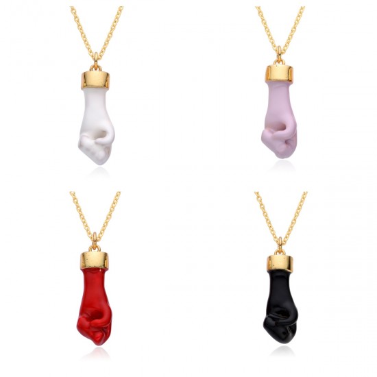 Colored natural stone fist pendant, natural crystal rough stone pendant, neckband, natural stone fist necklace Colored natural stone fist pendant, natural crystal rough stone pendant, neckband, natural stone fist necklace