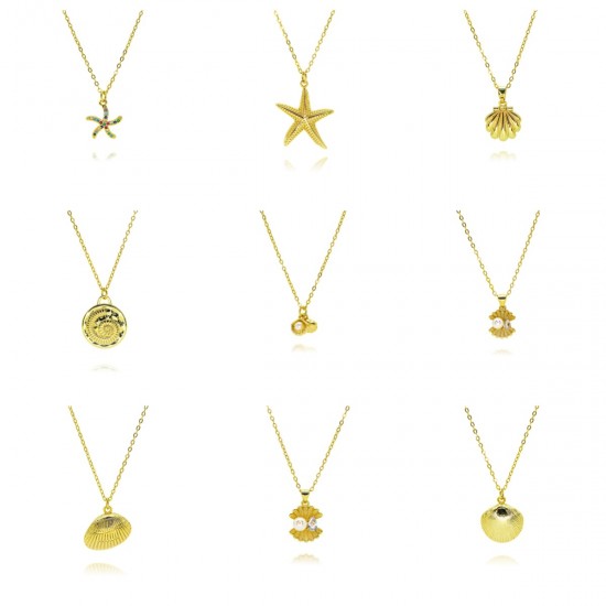 The shell ocean necklace features a light luxury and niche design for girls, exuding a sense of sophistication. It's a new 2024 collarbone chain and a strong chain gift for summer The shell ocean necklace features a light luxury and niche design for girls, exuding a sense of sophistication. It's a new 2024 collarbone chain and a strong chain gift for summer