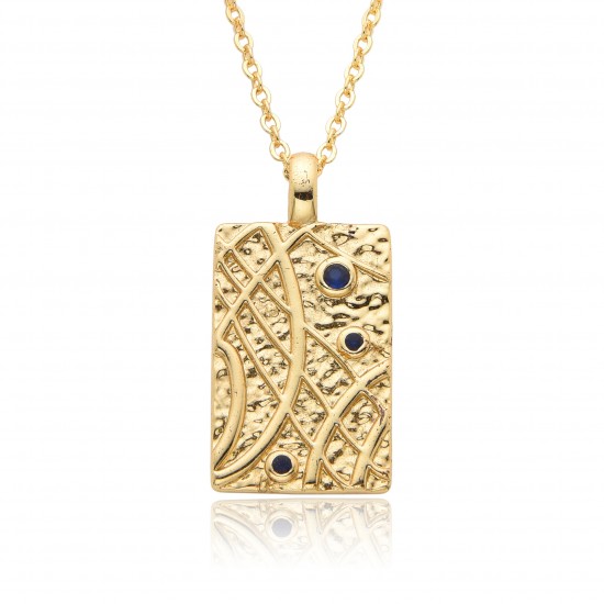 European and American cross-border Amazon bestsellers: Round brand collarbone chain, colored zircon eye pendant, Life tree necklace European and American cross-border Amazon bestsellers: Round brand collarbone chain, colored zircon eye pendant, Life tree necklace