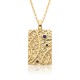 European and American cross-border Amazon bestsellers: Round brand collarbone chain, colored zircon eye pendant, Life tree necklace European and American cross-border Amazon bestsellers: Round brand collarbone chain, colored zircon eye pendant, Life tree necklace