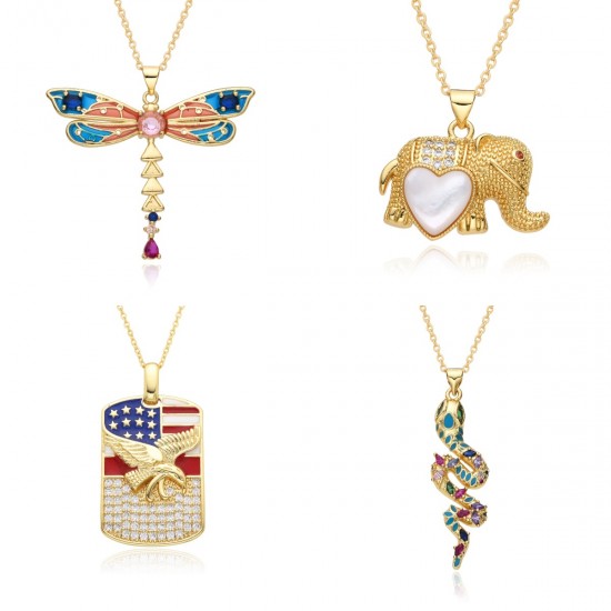 New European and American popular fashion accessories, dragonfly pendant necklace, personalized necklace, accessory jewelry necklace New European and American popular fashion accessories, dragonfly pendant necklace, personalized necklace, accessory jewelry necklace