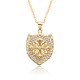 Wholesale of InS-style gold-plated light luxury necklaces for women with a niche design and a sense of high-end collarbone chains and heart-shaped pendants Wholesale of InS-style gold-plated light luxury necklaces for women with a niche design and a sense of high-end collarbone chains and heart-shaped pendants