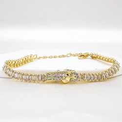 New religious Virgin Zirconia bracelet, cross-border jewelry, women's summer niche and simple women's bracelet, high-end style jewelry