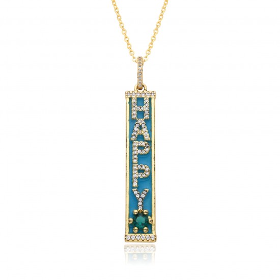 MOM European and American fashion item accessories, colored zircon KISS pendants, Instagram cold style jewelry boxes and chains wholesale MOM European and American fashion item accessories, colored zircon KISS pendants, Instagram cold style jewelry boxes and chains wholesale