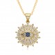 Wholesale from Europe and America cross-border new multi-form Devil's Eye oil-dripping necklace with slightly set pendant neck accessory Wholesale from Europe and America cross-border new multi-form Devil's Eye oil-dripping necklace with slightly set pendant neck accessory