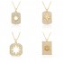 European and American cross-border octagonal star necklace, versatile for women, with a high-end feel, high color retention, niche design, light luxury necklaces and collarbone chains