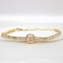 New religious Virgin Zirconia bracelet, cross-border jewelry, women's summer niche and simple women's bracelet, high-end style jewelry