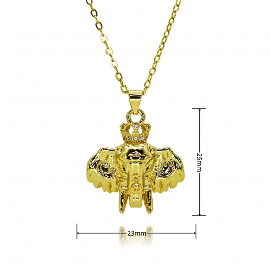 The cross-border best-selling Zircon Ocean Beach series fashionable party light luxury copper-plated 18K real gold niche design necklace The cross-border best-selling Zircon Ocean Beach series fashionable party light luxury copper-plated 18K real gold niche design necklace