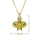 The cross-border best-selling Zircon Ocean Beach series fashionable party light luxury copper-plated 18K real gold niche design necklace The cross-border best-selling Zircon Ocean Beach series fashionable party light luxury copper-plated 18K real gold niche design necklace