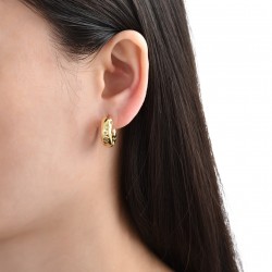Wholesale of cross-border copper-plated 18K micro-set zircon earrings with a light luxury style for women. Metal earrings and trendy earrings