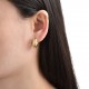 Wholesale of cross-border copper-plated 18K micro-set zircon earrings with a light luxury style for women. Metal earrings and trendy earrings Wholesale of cross-border copper-plated 18K micro-set zircon earrings with a light luxury style for women. Metal earrings and trendy earrings