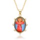 Cross-border new accessories, European and American retro portrait pendants, women's jewelry, necklaces, pendants, epoxy resin necklaces Cross-border new accessories, European and American retro portrait pendants, women's jewelry, necklaces, pendants, epoxy resin necklaces