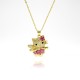 Hip-hop style cute and sweet full diamond cat KT pendant necklace, luxurious cartoon cat necklace, elegant and fashionable jewelry Hip-hop style cute and sweet full diamond cat KT pendant necklace, luxurious cartoon cat necklace, elegant and fashionable jewelry