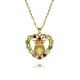 Dog and cat animal necklaces, girls' light luxury and niche design, high-end feel, 2025 new collarbone chain, strong chain summer gift Dog and cat animal necklaces, girls' light luxury and niche design, high-end feel, 2025 new collarbone chain, strong chain summer gift