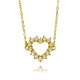 Cross-border Amazon hollow heart-shaped pearl necklace for women, simple Korean style, high-end design sense, heart-shaped pendant, collarbone chain Cross-border Amazon hollow heart-shaped pearl necklace for women, simple Korean style, high-end design sense, heart-shaped pendant, collarbone chain