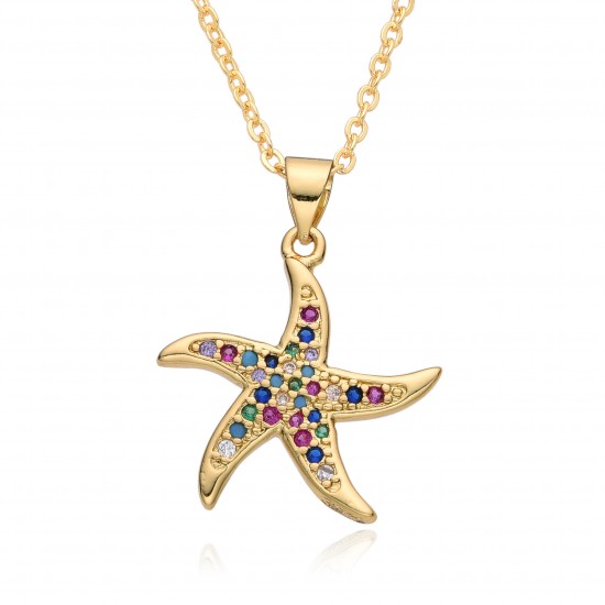 Wholesale of high-end, elegant, fashionable and non-fading copper-plated necklaces for women in 2023, a bestseller in cross-border sales from Europe and America Wholesale of high-end, elegant, fashionable and non-fading copper-plated necklaces for women in 2023, a bestseller in cross-border sales from Europe and America